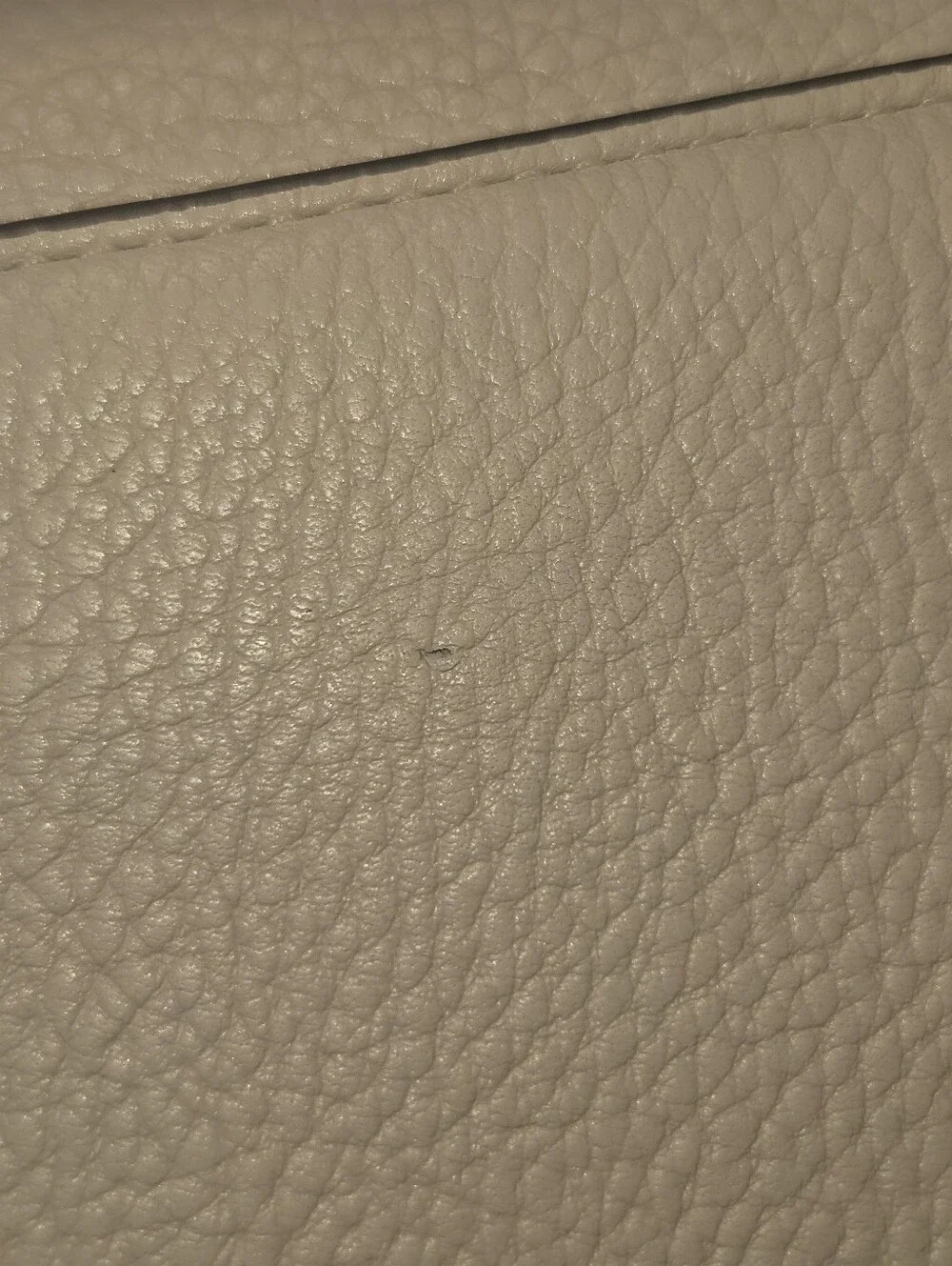 Coach White Leather Shoulder Bag